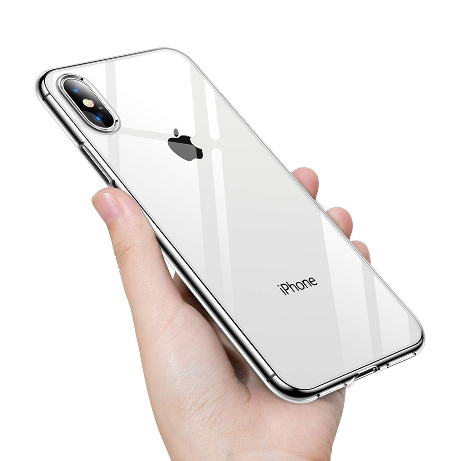 X-Level Flexi Slim Gel Case for Apple iPhone Xs Max - Clear (Gloss Grip)